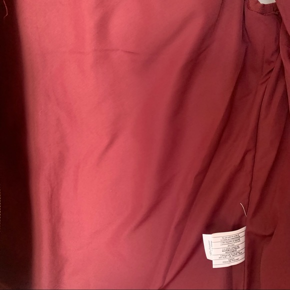 J. Crew Factory Burgundy/Wine Quilted Puffer Vest Size XXS - Picture 3 of 7